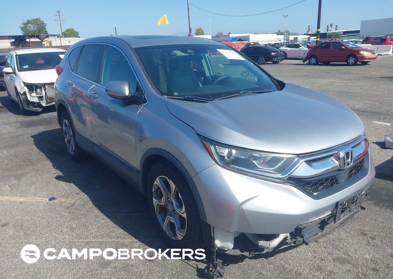 2019 Honda Cr-v Ex, пошкодження: Лівий перед, Iaai лот 46129641