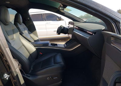 2022 Tesla Model X Dual Motor All-wheel Drive/plaid Tri Motor All-wheel Drive, daño Frontal, Iaai lote 46092371, foto 5 de 20