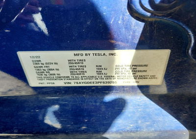 2023 Tesla Model Y, пошкодження: Бік, Copart лот 69189426, фото 14 з 14