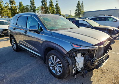 2020 Hyundai Santa Fe Limited, пошкодження: Передня частина, Copart лот 66413316, фото 4 з 14