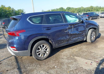 2019 Hyundai Santa Fe Sel, daño Lateral derecho, Iaai lote 46007300, foto 4 de 16