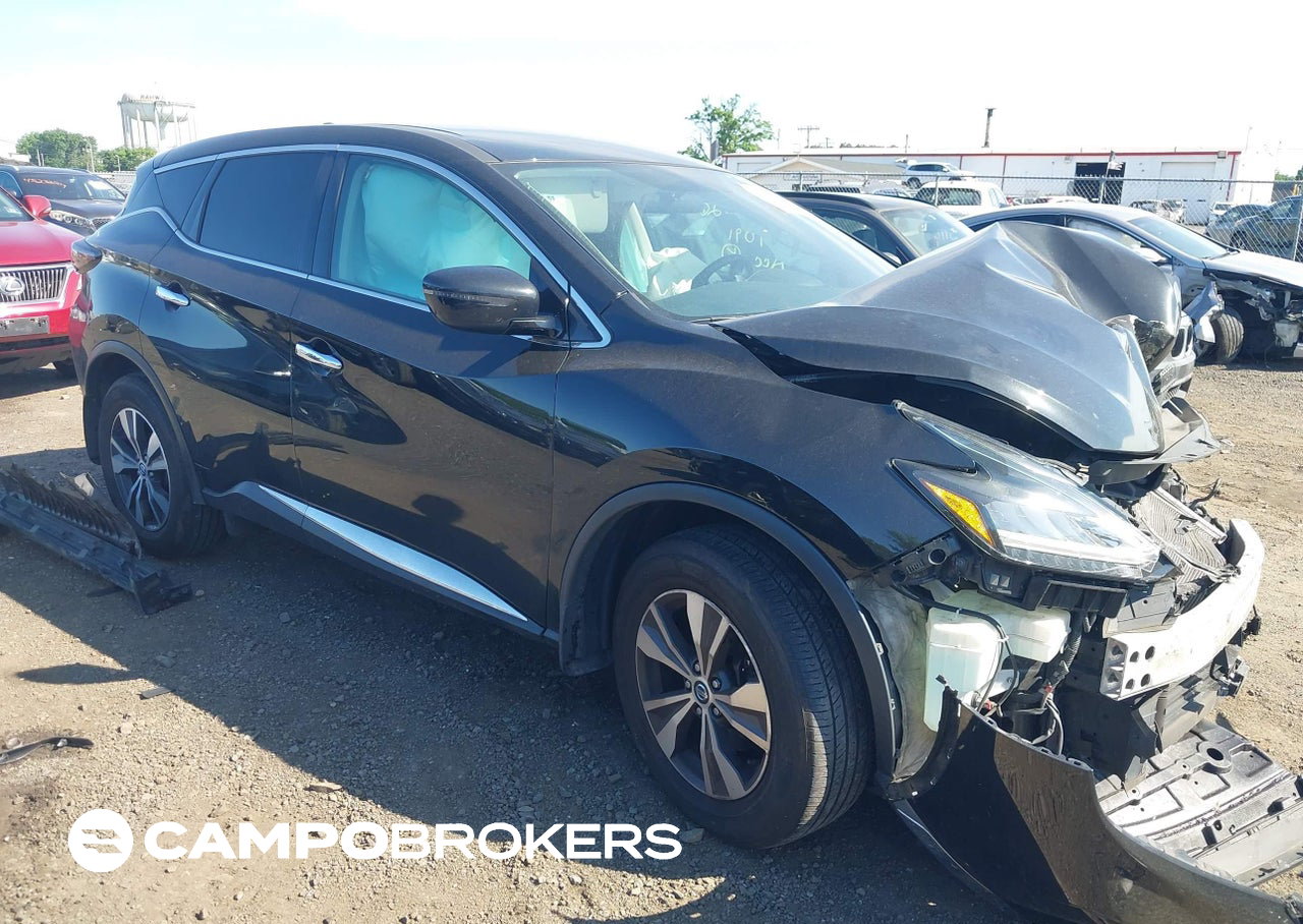 2019 Nissan Murano S, uszkodzenie: Przód, Iaai lot 45240078