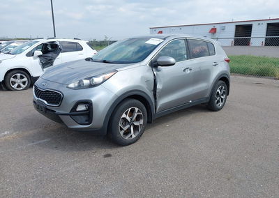 2020 Kia Sportage Lx, Theft damage, Iaai lot 45671098, photo 2 of 16