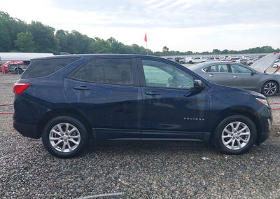 2020 Chevrolet Equinox Fwd Ls, Left Front damage, Iaai lot 45471187, photo 13 of 16
