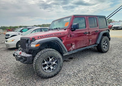 2021 Jeep Wrangler Unlimited Rubicon, Front End damage, Copart lot 64407856