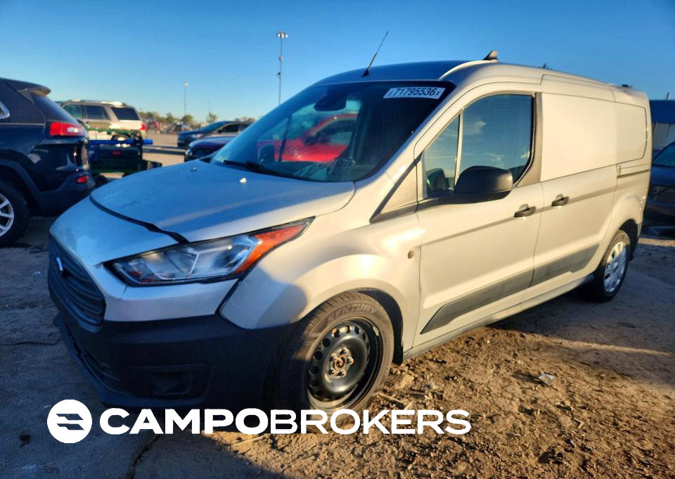 2020 Ford Transit Connect Xl, uszkodzenie: Dach, Copart lot 71795536