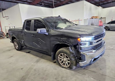 2019 Chevrolet Silverado K1500 Lt, daño Lateral, Copart lote 71550516, foto 4 de 15