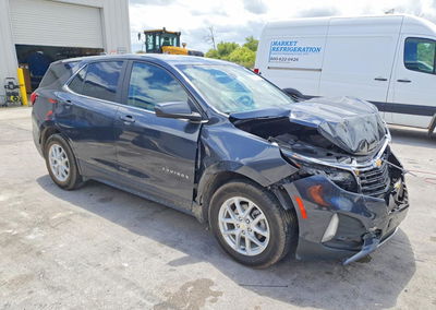 2022 Chevrolet Equinox Lt, daño Frontal, Copart lote 50893206, foto 4 de 15