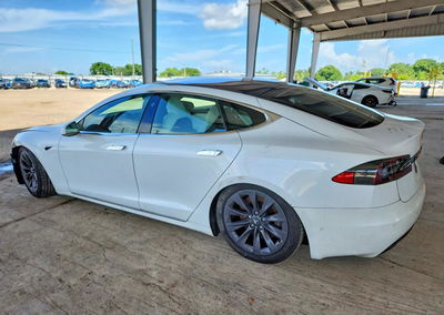 2020 Tesla Model S, daño Frontal, Copart lote 69290806, foto 2 de 15