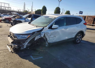 2019 Honda Cr-v Exl, daño Frontal, Copart lote 70115606