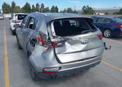 2020 Kia Sportage Ex, uszkodzenie: Tył, Iaai lot 45961571, zdjęcie 6 z 17