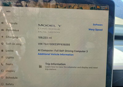 2023 Tesla Model Y, пошкодження: Бік, Copart лот 69189426, фото 9 з 14