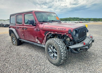 2021 Jeep Wrangler Unlimited Rubicon, Front End damage, Copart lot 64407856, photo 4 of 11
