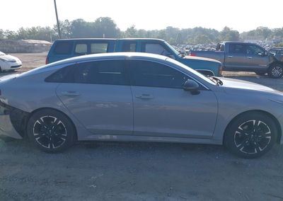2022 Kia K5 Gt-line, Left Side damage, Iaai lot 46018718, photo 13 of 16