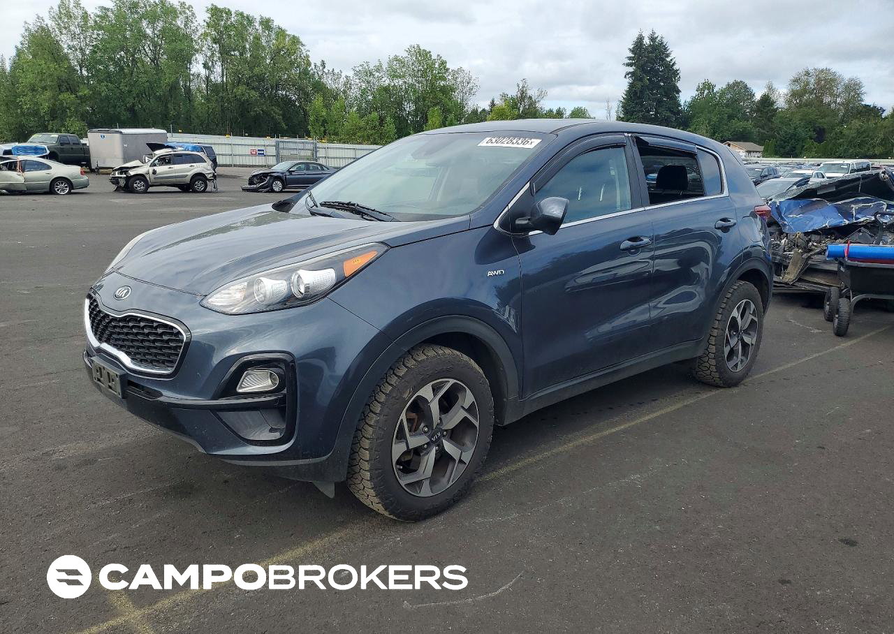 2020 Kia Sportage Lx, daño Vandalismo, Copart lote 63028336