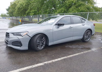 2025 Acura Tlx A-spec Package, daño Frontal derecho, Iaai lote 45525396, foto 2 de 16