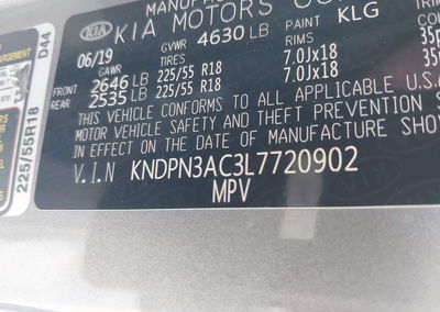 2020 Kia Sportage Ex, uszkodzenie: Tył, Iaai lot 45961571, zdjęcie 9 z 17