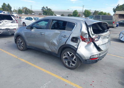 2020 Kia Sportage Ex, uszkodzenie: Tył, Iaai lot 45961571, zdjęcie 3 z 17