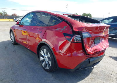2022 Tesla Model Y Long Range Dual Motor All-wheel Drive, uszkodzenie: Tył, Iaai lot 45682283, zdjęcie 3 z 18