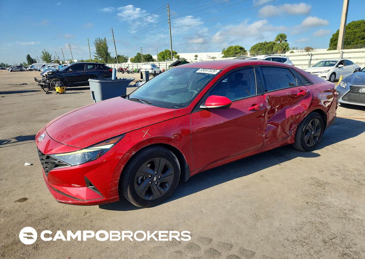2023 Hyundai Elantra Sel, daño Lateral, Copart lote 65697526