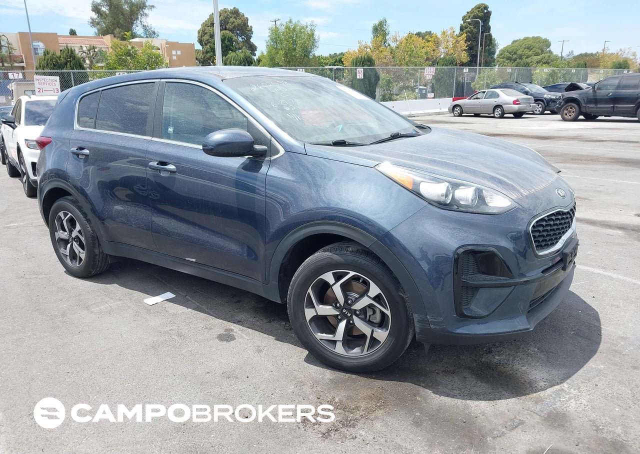 2021 Kia Sportage Lx, daño Unknown, Iaai lote 45531214