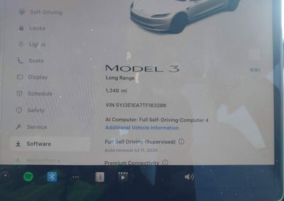 2026 Tesla Model 3 Premium Rear-wheel Drive/rear-wheel Drive, uszkodzenie: Prawy bok, Iaai lot 45060803, zdjęcie 7 z 16