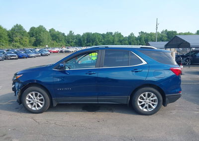 2021 Chevrolet Equinox Awd Lt, Front End damage, Iaai lot 45435627, photo 14 of 16