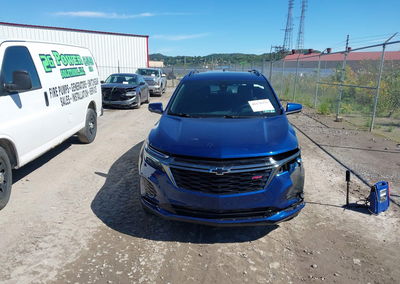 2022 Chevrolet Equinox Awd Rs, пошкодження: Лівий перед, Iaai лот 46178379, фото 13 з 17