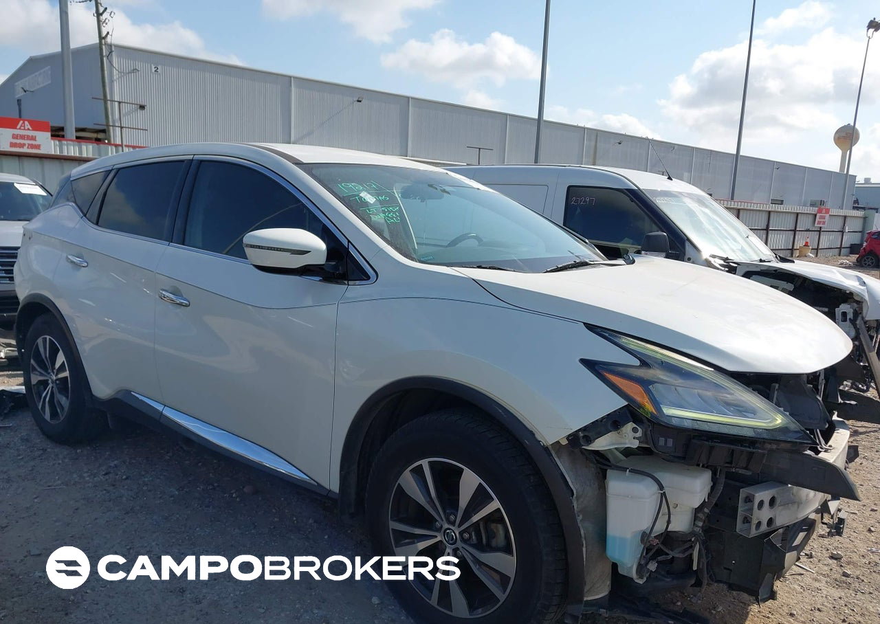 2019 Nissan Murano S, пошкодження: Лівий бік, Iaai лот 45920024