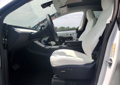 2025 Tesla Model Y, Front End damage, Copart lot 64885626, photo 7 of 13