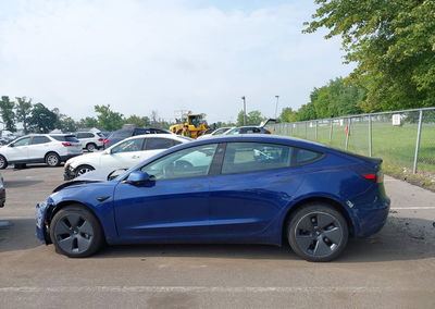 2022 Tesla Model 3 Long Range Dual Motor All-wheel Drive, uszkodzenie: Przód, Iaai lot 46005563, zdjęcie 12 z 14