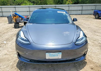 2020 Tesla Model 3, daño Frontal, Copart lote 61555166, foto 5 de 12