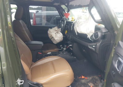 2021 Jeep Wrangler 4xe Unlimited Sahara 4x4, daño Frontal, Iaai lote 45744912, foto 5 de 16
