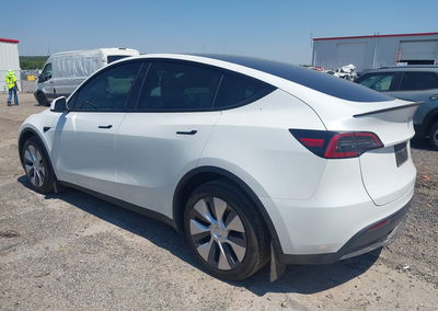 2024 Tesla Model Y Long Range Dual Motor All-wheel Drive, daño Frontal, Iaai lote 45994821, foto 3 de 19