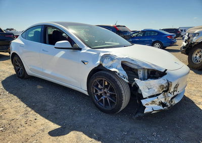 2019 Tesla Model 3, daño Frontal, Copart lote 69810346, foto 4 de 12