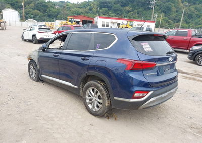 2020 Hyundai Santa Fe Se, uszkodzenie: Engine Burn, Iaai lot 46001455, zdjęcie 3 z 11