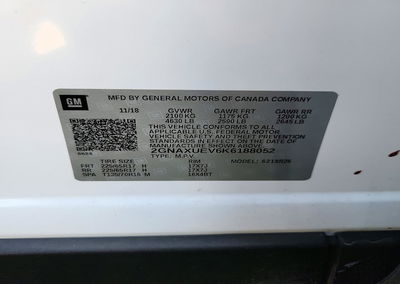2019 Chevrolet Equinox Lt, uszkodzenie: Przód, Copart lot 71927116, zdjęcie 13 z 14