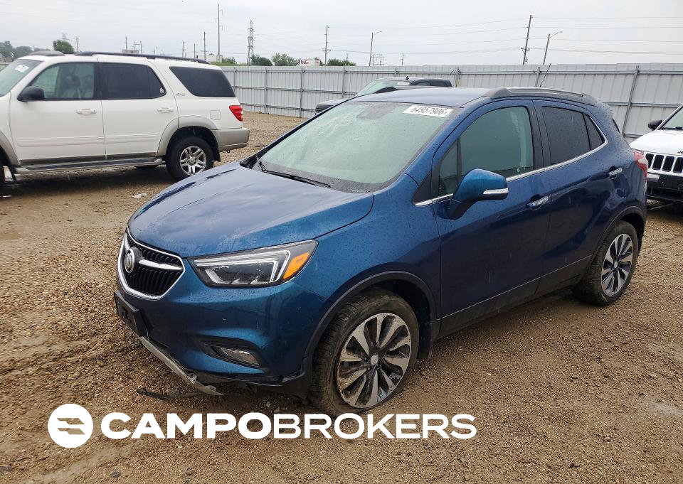 2019 Buick Encore Essence, daño Frontal, Copart lote 64957906
