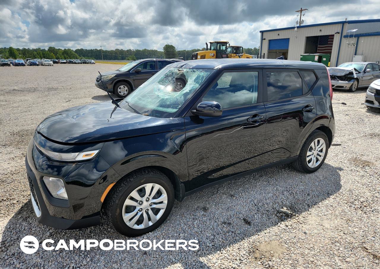 2022 Kia Soul Lx, daño Frontal, Copart lote 68387656