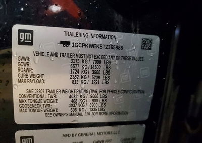 2026 Chevrolet Silverado K1500 Rst Select, uszkodzenie: Bok, Copart lot 67308496, zdjęcie 12 z 12