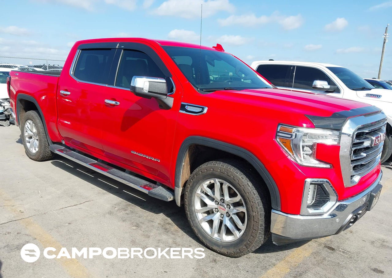 2019 Gmc Sierra 1500 Slt, uszkodzenie: Lewy tył, Iaai lot 45817132