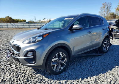 2021 Kia Sportage Ex, daño Trasero, Copart lote 71563206