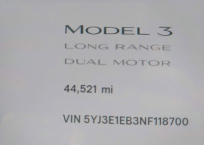 2022 Tesla Model 3 Long Range Dual Motor All-wheel Drive, uszkodzenie: Przód, Iaai lot 46005563, zdjęcie 13 z 14