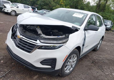 2024 Chevrolet Equinox Fwd Ls, пошкодження: Передня частина, Iaai лот 46170075, фото 2 з 16