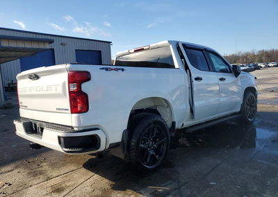 2022 Chevrolet Silverado K1500 Custom, Front End damage, Copart lot 90902035, photo 3 of 14