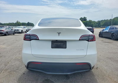 2025 Tesla Model Y, Front End damage, Copart lot 64885626, photo 6 of 13