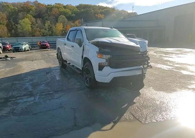 2022 Chevrolet Silverado K1500 Custom, Front End damage, Copart lot 90902035, photo 13 of 14