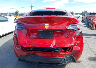 2022 Tesla Model Y Long Range Dual Motor All-wheel Drive, uszkodzenie: Tył, Iaai lot 45682283, zdjęcie 16 z 18