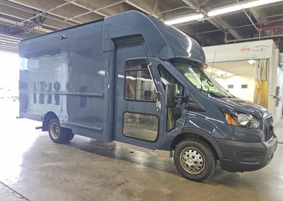 2021 Ford Transit T-350 Hd, daño Abolladuras/rayones menores, Copart lote 64186756, foto 4 de 13