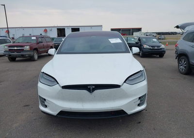2020 Tesla Model X Long Range Dual Motor All-wheel Drive/long Range Plus Dual Motor All-wheel Drive, daño Trasero